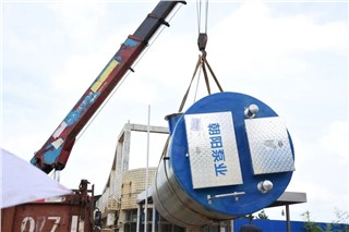 急客戶之所急·解客戶之所需 | 朝陽一體化預制泵站加急發(fā)貨、安裝！