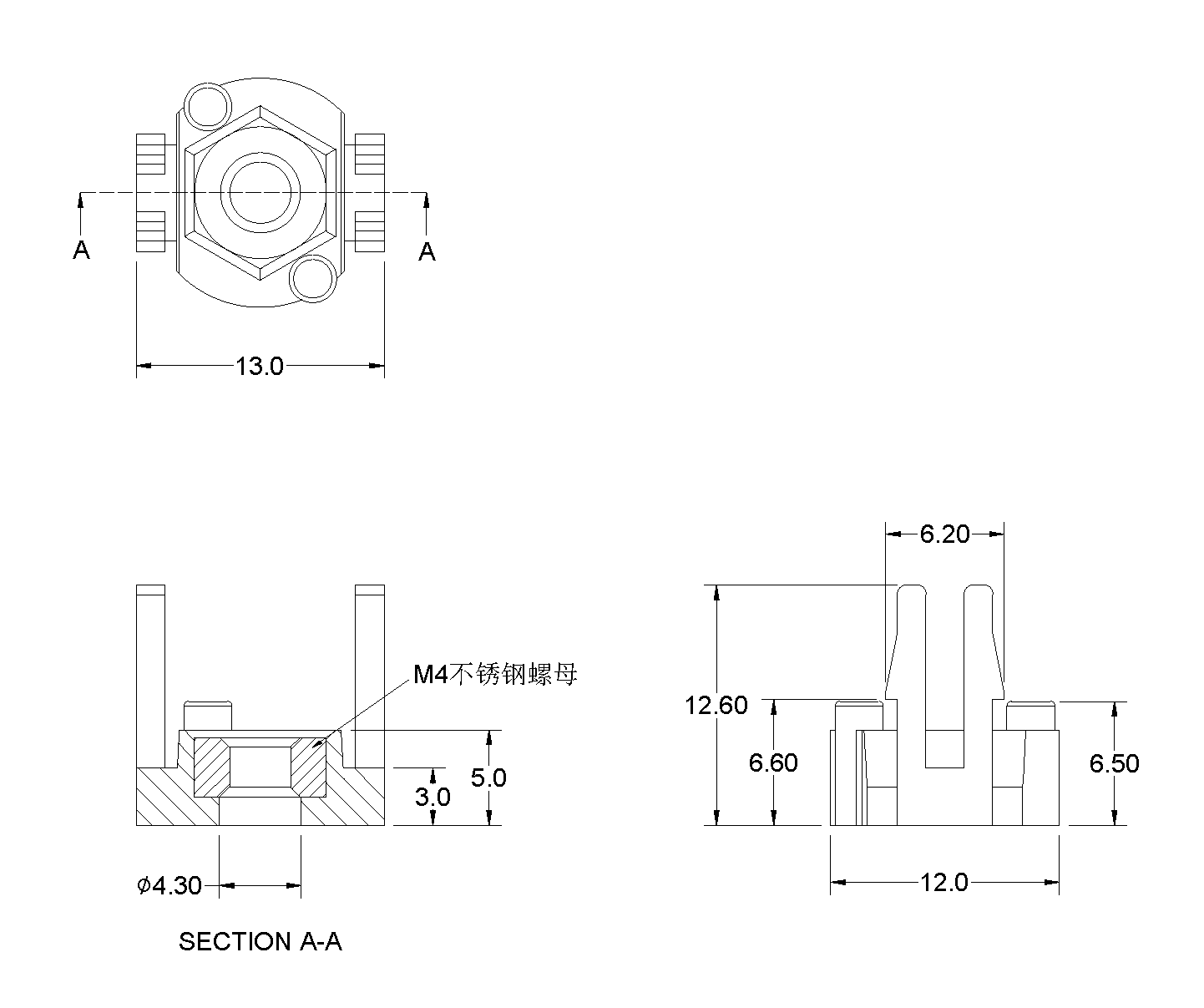 旋鈕|一體化卡塊|旋鈕鋁制|開(kāi)關(guān)|按鍵|PEEK螺絲|PEI螺絲